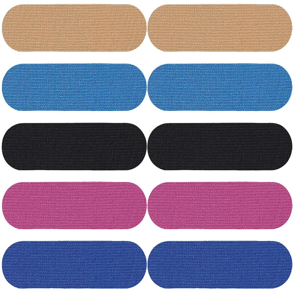 

50Pcs Bowling Thumb Protectors Soft Breathable Elastic Cloth Lightweight Compact Design Finger Guard Tape Bowling Thumb Tape