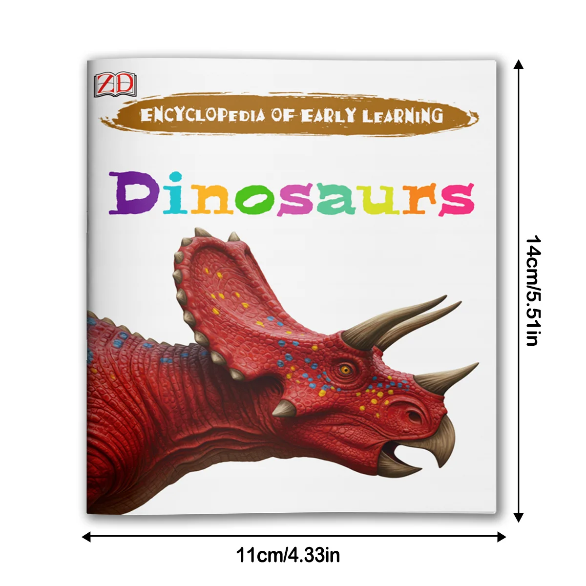 Dinosaurs Learning Book for Kids Fun Illustrated Workbook with T Rex Stegosaurus Triceratops and More Build Vocabulary Curiosity view 5