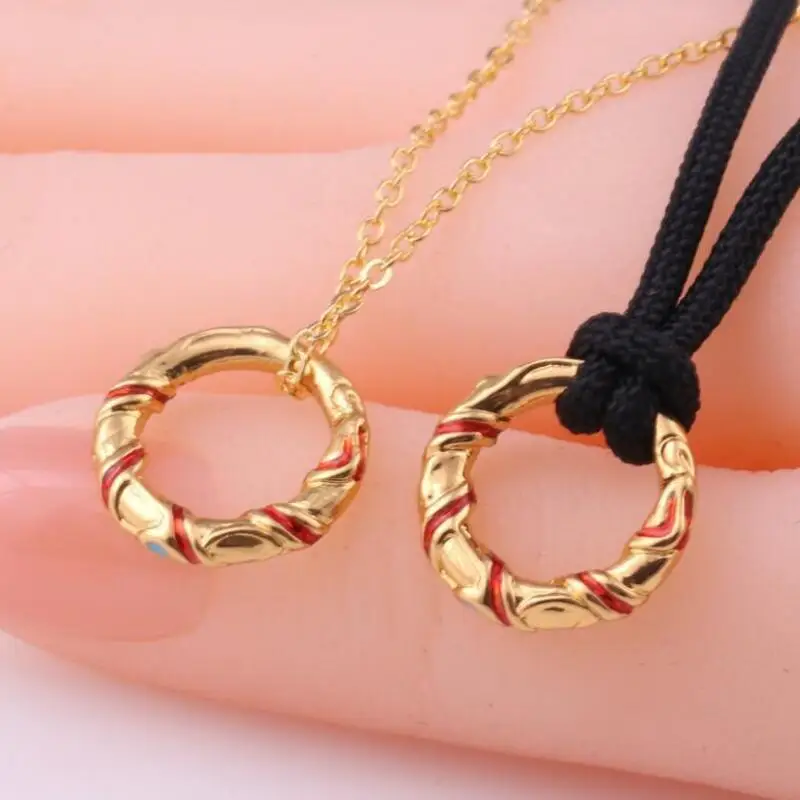 Nezha aobing Shen Gongbao anime peripherals cute cartoon necklaces with high value personality couple pendants exquisite gifts