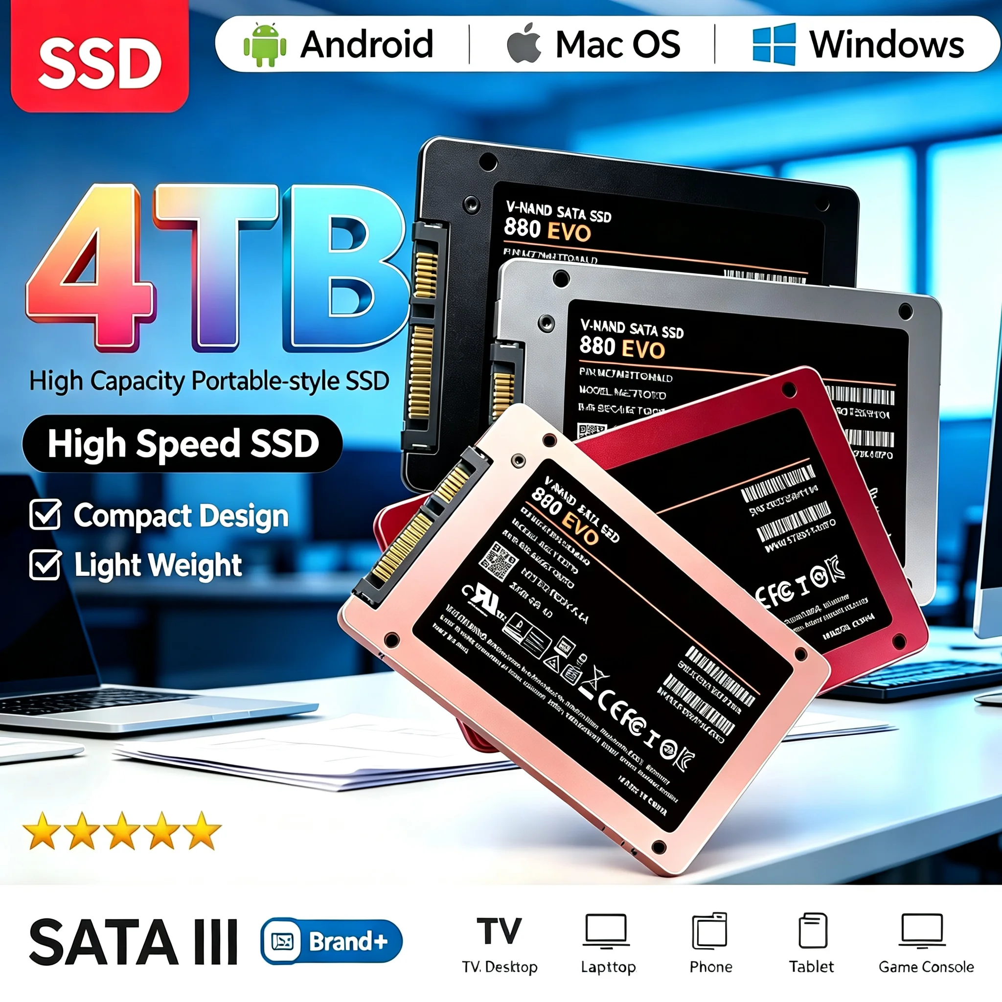 disque-ssd-haute-vitesse-500g-1tb-2tb-4tb-880evo-disque-dur-interne-sata3-25-pouces-pour-ordinateur-portable-micro-ordinateur-et-ordinateur-de-bureau