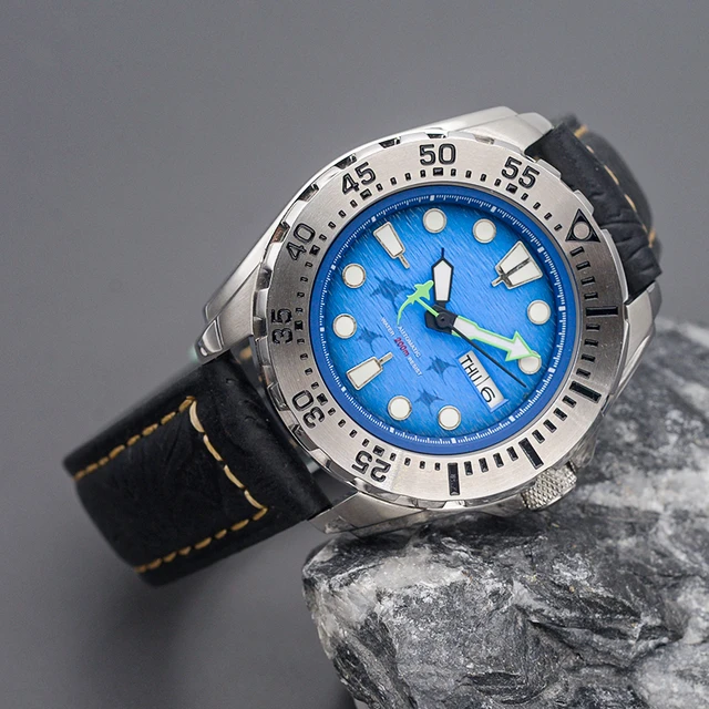 Seiko Monster Watch Sapphire Glass Crown at 3.0 Oclock 28.5mm Dial NH36 Automatic Movement 10ATM Waterproof Men Diving Watch AliExpress