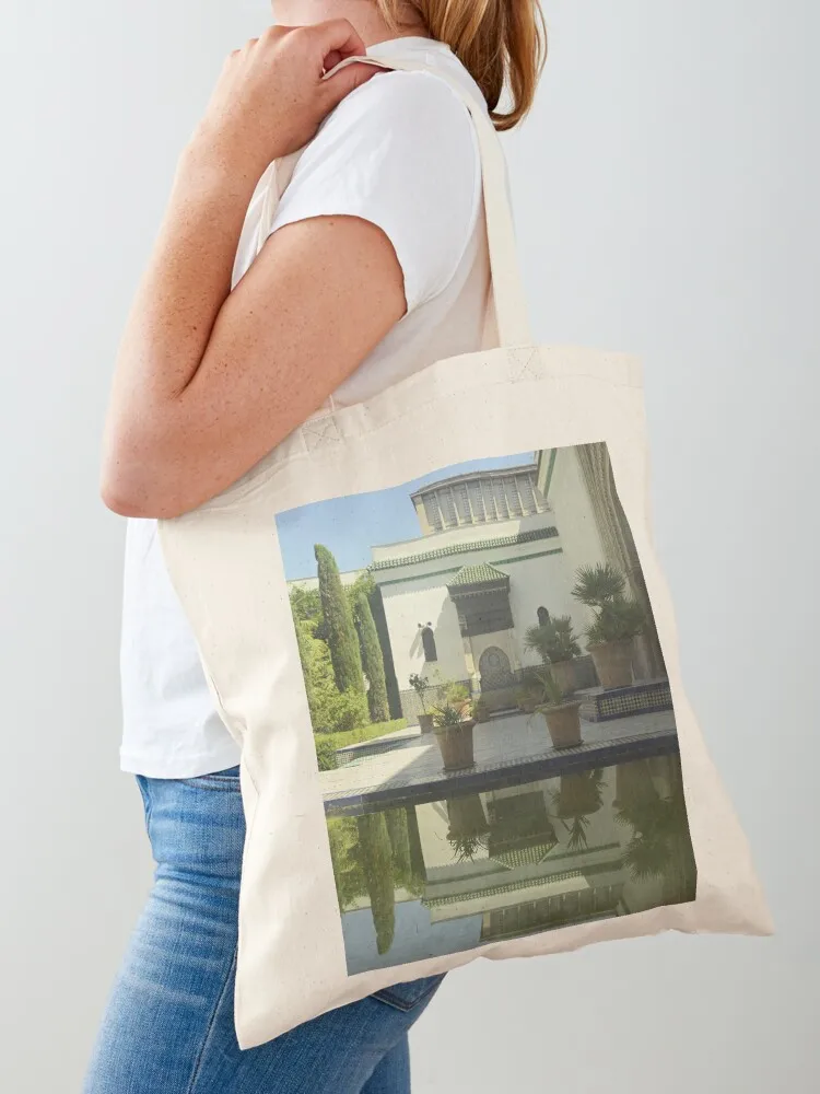 Paris Grande Mosquèe Geometry Tote Bag free delivery bags Shopper bag custom bags