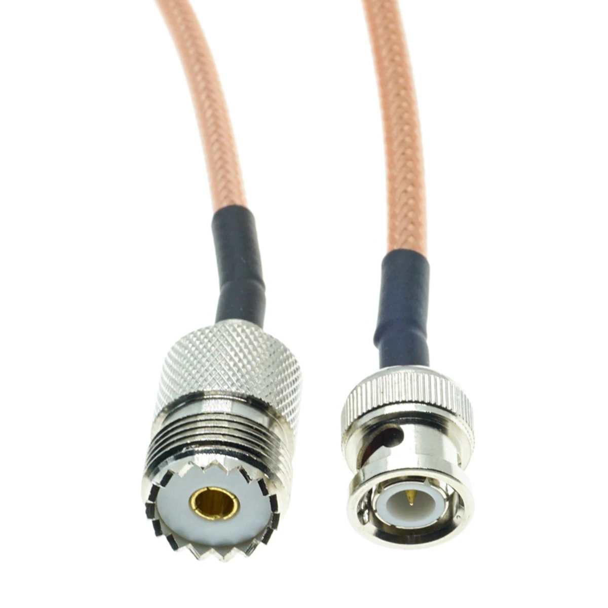 

RG400 Cable BNC Male to UHF Female SO239 Lot RF Coax Pigtail Jumper 50ohm Double Shield