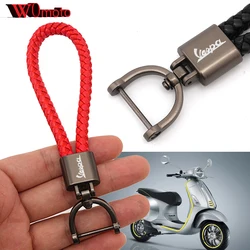 New For For Vespa GTV Sprint Primavera GTS 300 300Ie PX LX 200 125 150 VXL LV10 Keyring Keychain Key Belt Landyard Accessories