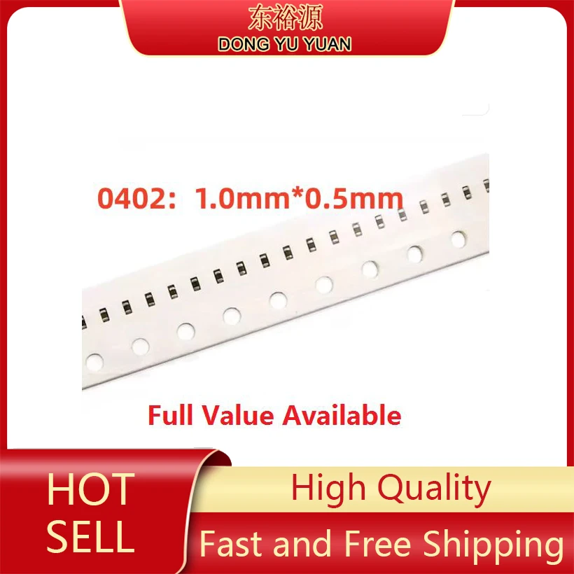 

100 шт. SMD-конденсаторов 0402 103K 104K 104M 105M 105K 106M, 0.01 мкФ, 0.1 мкФ, 1 мкФ, 10 мкФ