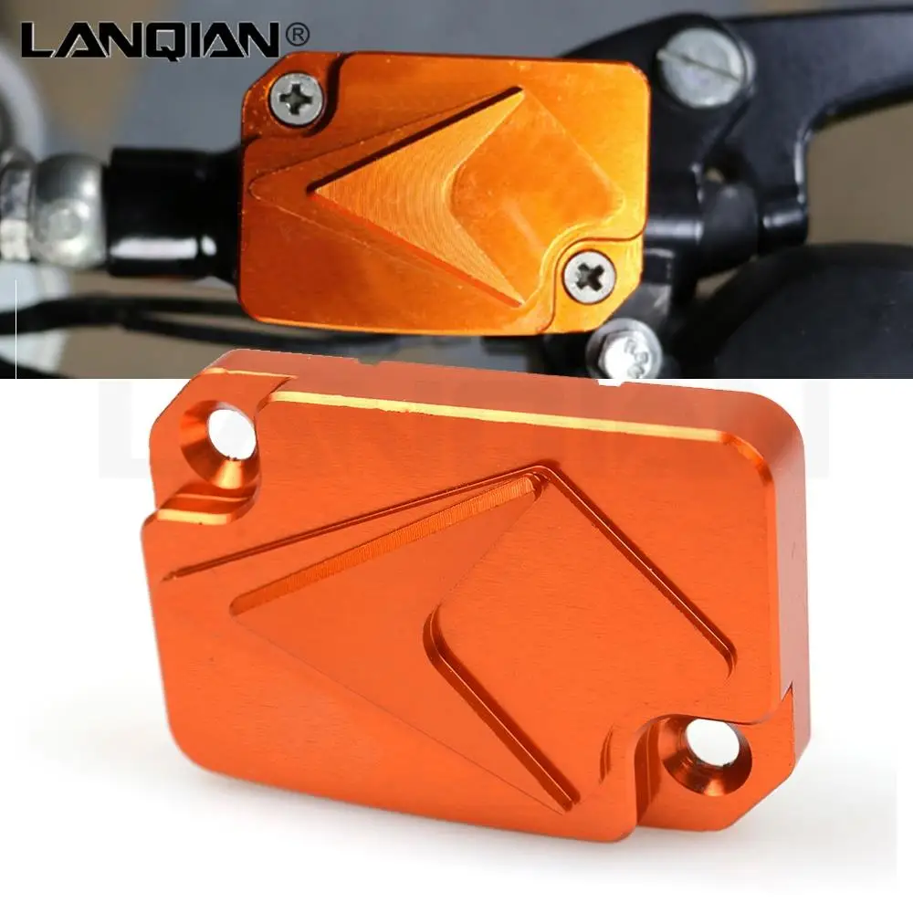 

CNC Hight quality CNC Motorcycle Accessories Front Brake Fluid Reservoir Cover Cap For 125 200 390 2018 ALLYears