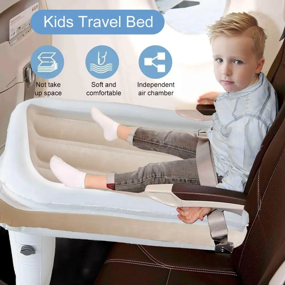 new style toddler airplane bed car air mattress for Younger,baby Pad kids car mattress outdoor travel  flocking mattress pad