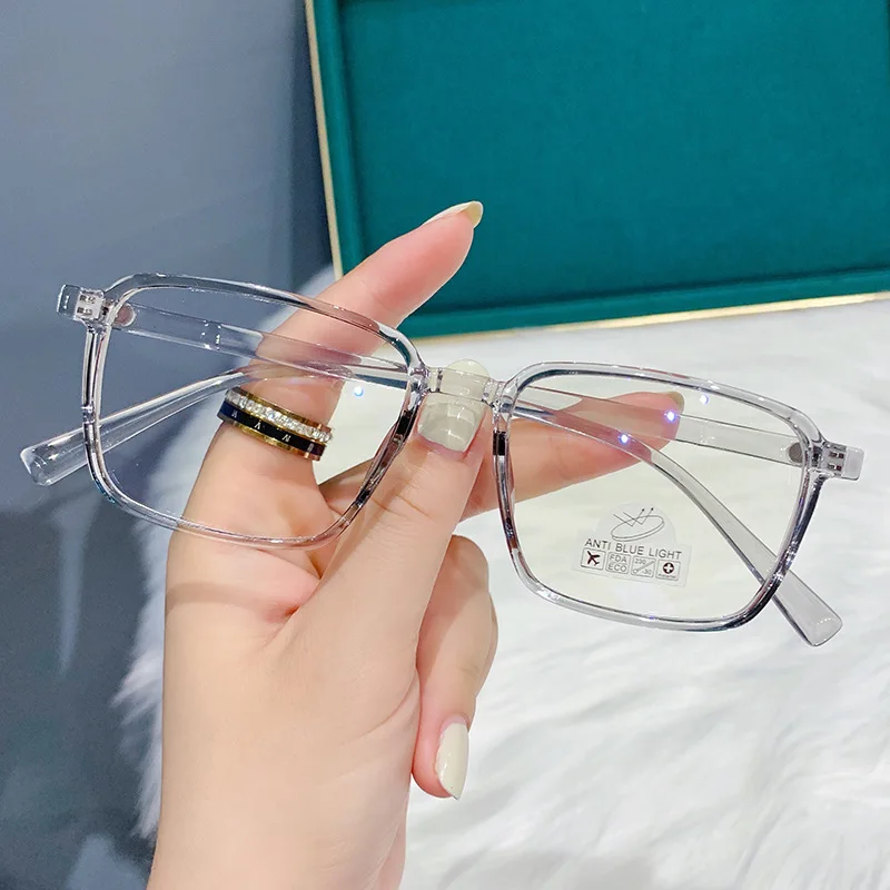 

Fashion Men's Hyperopia Glasses Luxury Designer TR Square Frame Women Reading Eyeglasses Optical Farsighted Eyewear Diopter