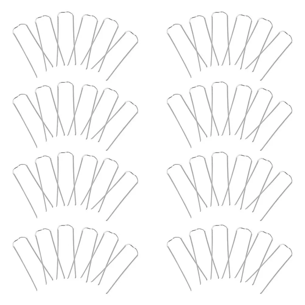 เข็มกลัดโลหะชุบสังกะสีรูปทรงต่างๆ สำหรับงานจัดดอกไม้ 150 ชิ้น สำหรับพวงหรีดโฟม การจัดดอกไม้ในสวน อุปกรณ์จัดสวน ตัวยึดดอกไม้