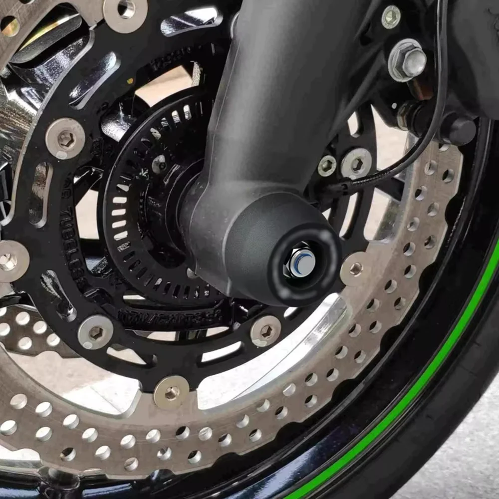 دراجة نارية الجبهة الخلفية عجلة شوكة المنزلق لياماها FZ-07 MT-07 XSR700 2013-2023 المحور تحطم السقوط حامي