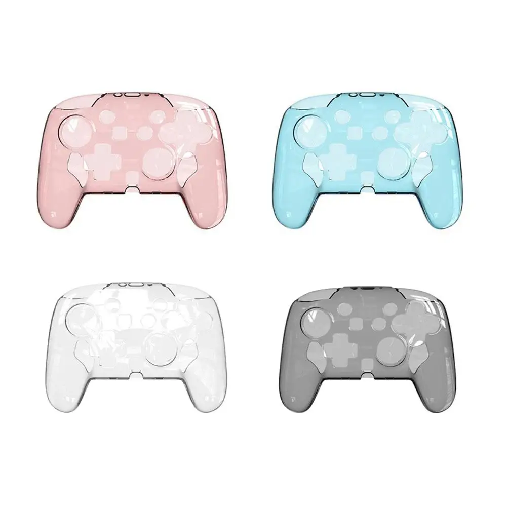 Für Switch 2 Pro Wireless Griff Transparent Kristall Shell Box Spiel Anti-fallen Schutz Shell Zubehör