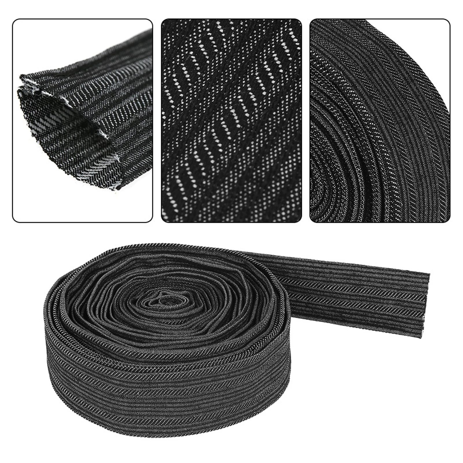 

7.5m Denim Protective Sleeve Sheath Cable Cover for Welding Torch Hydraulic Hose Denim Protective Cover Welding Torch Hose Cover