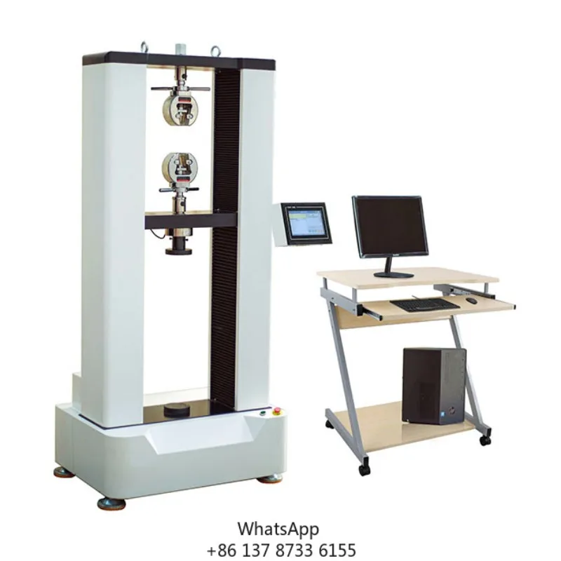 220V Automatic Wire Cable Testing Machine 200T Elongation Tensile Testing Equipment With 1 Year Warranty