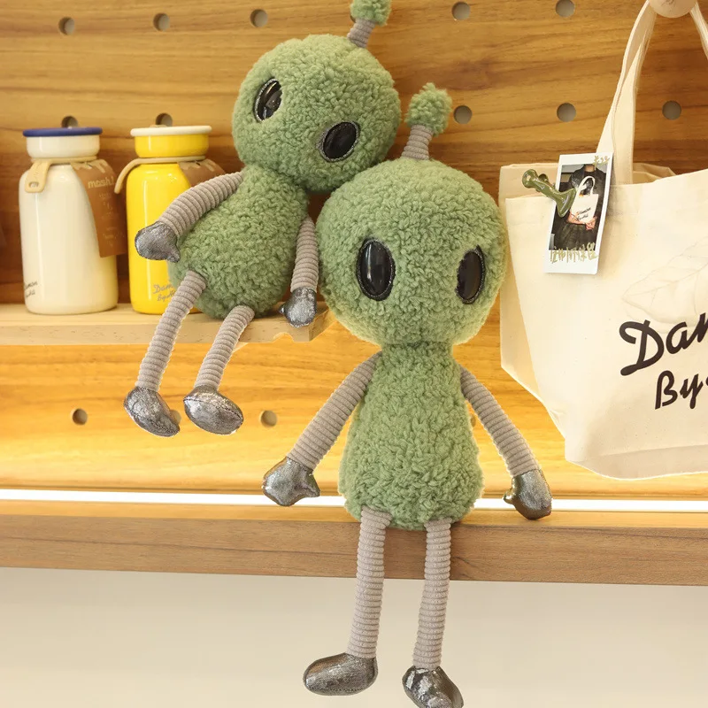 

65cm Science Movie Figure Alien Strange ET Plush Toys Soft Planet Creature Stuffed Fun Trick Film Kids Cartoon Unique Ugly Gifts