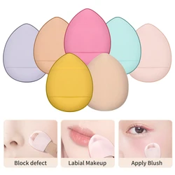 10pcs Makeup Sponges Powder Mini Finger Puff Cushioned Puffs Beauty Cosmetics Tools Sponge for Makeup Powder Mini Finger Puff