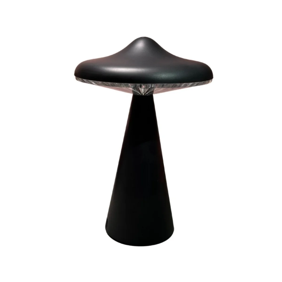 

LED Night Light UFO Mushroom Lamp Creative Atmosphere Projection Lamp Decoration Bedside Lamp Bedroom Table Lamp Black