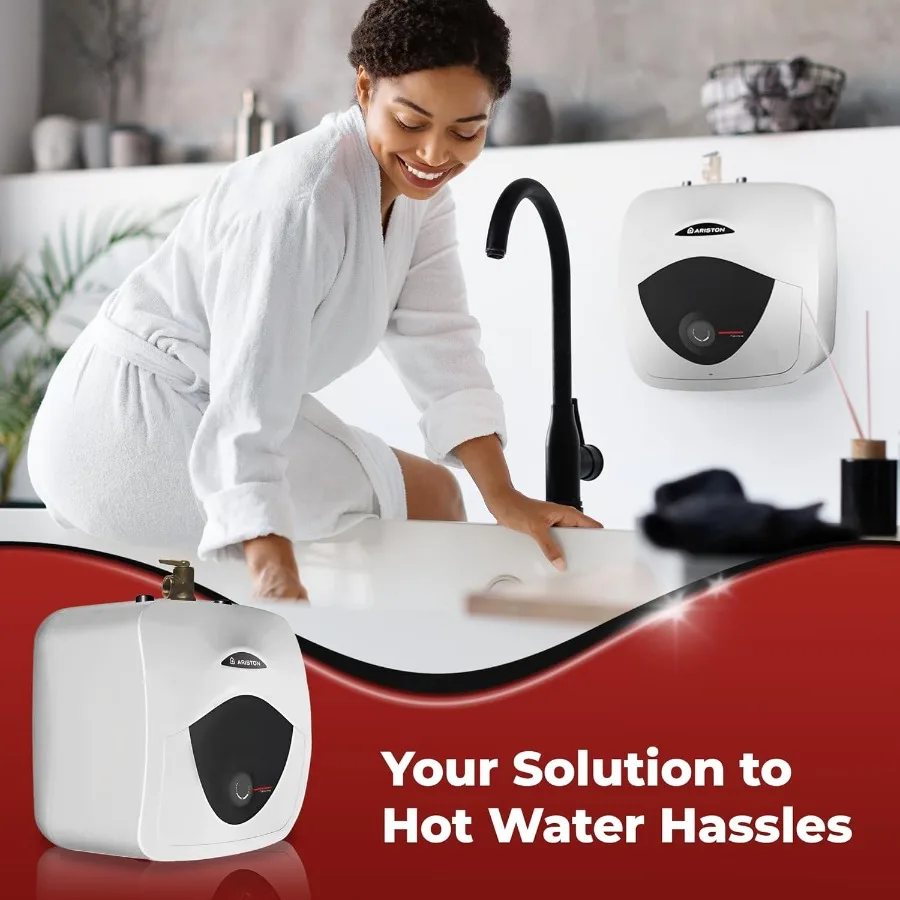 سعة 2.5 جالون 120 فولت أندريس خزان صغير سخان مياه كهربي حل تسخين مدمج للحوض تحت RV والمساحات الصغيرة