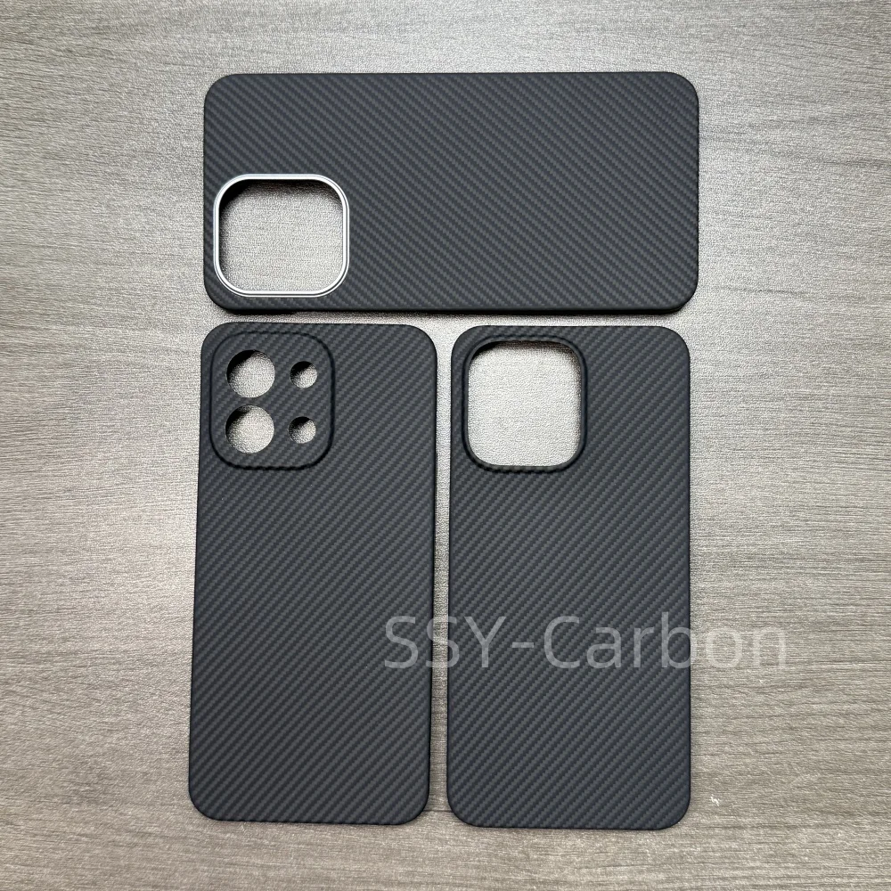حافظة لهاتف Oneplus 13T من الكربون غطاء هاتف Kevlar Magsafe الحقيقي، حافظة واقية رفيعة للغاية من ألياف الكربون الفاخرة #2