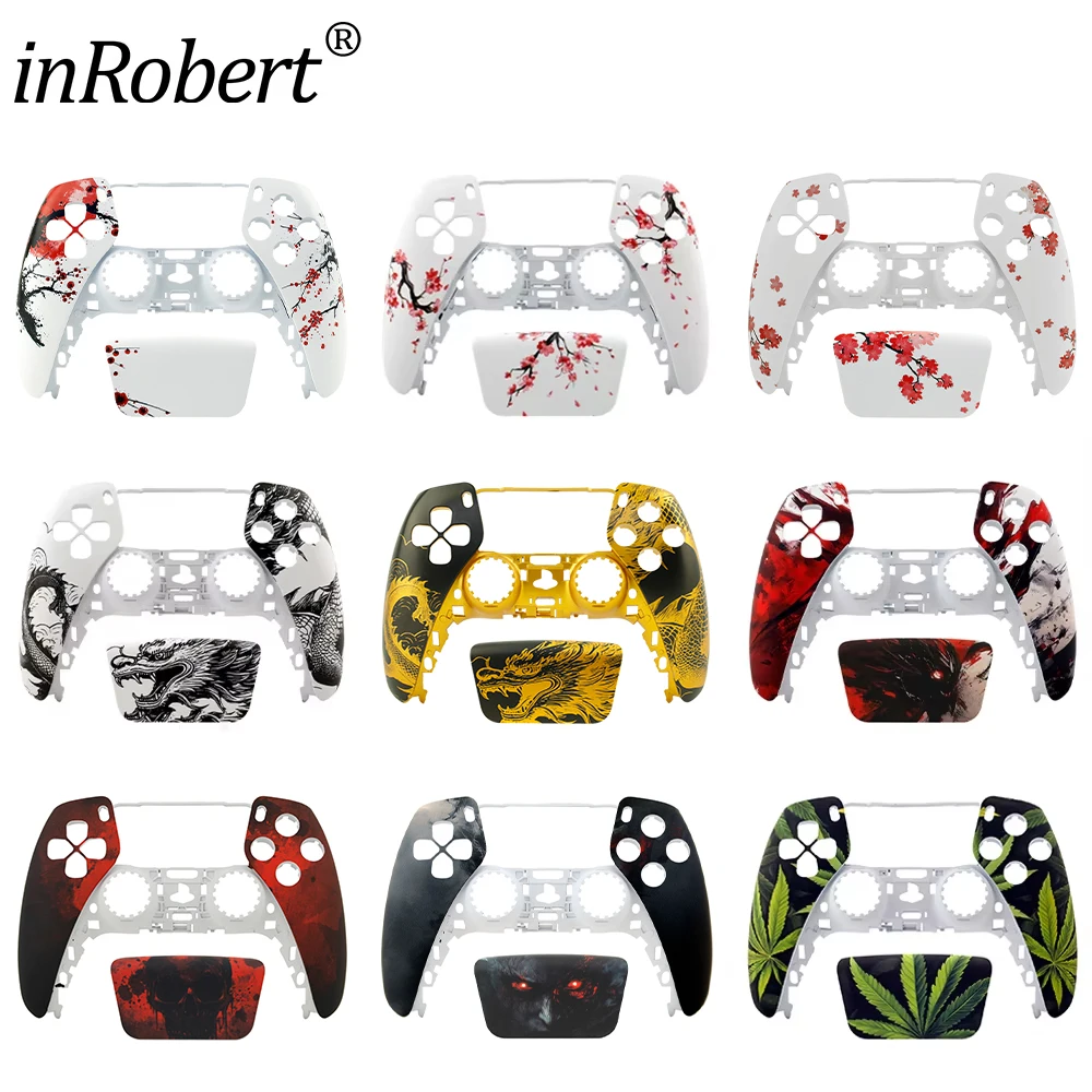 Pavé tactile à coque avant redessiné et remplacé, Compatible avec le contrôleur PS5 BDM-010 020 030 040 050