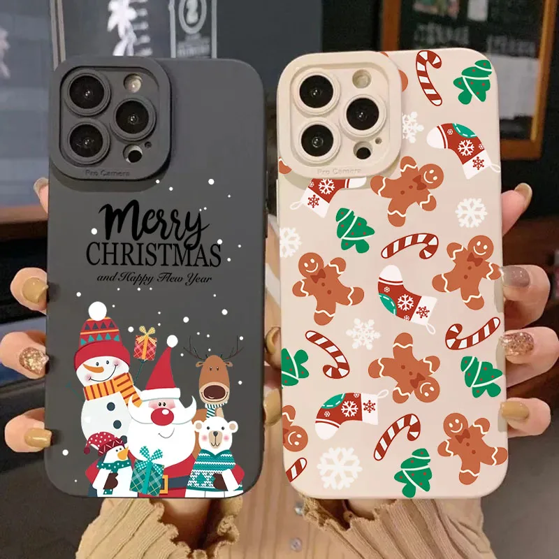 

Christmas Pattern Pupil Full Screen Phone Case for Huawei P30 P40 Mate 20 Pro Nova 7i Honor 20 50 9X Y 7A 9 Prime Silicone Cover