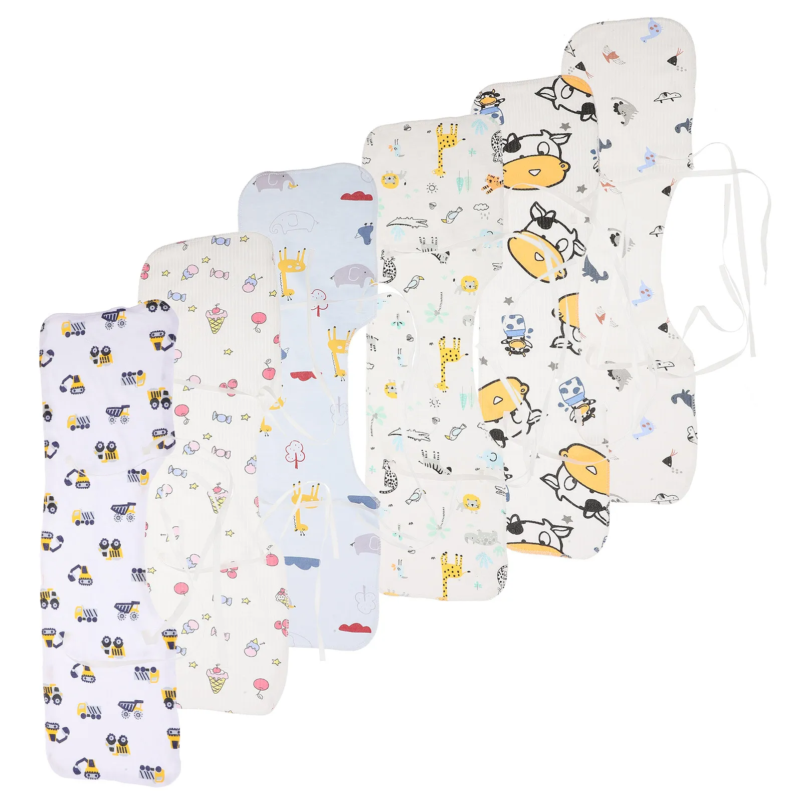 

6pcs B Newborn Navel Infant Soft Materials Adjustable Anti Umbilical Belt Umbilical Belt Baby Newborn Baby Slip