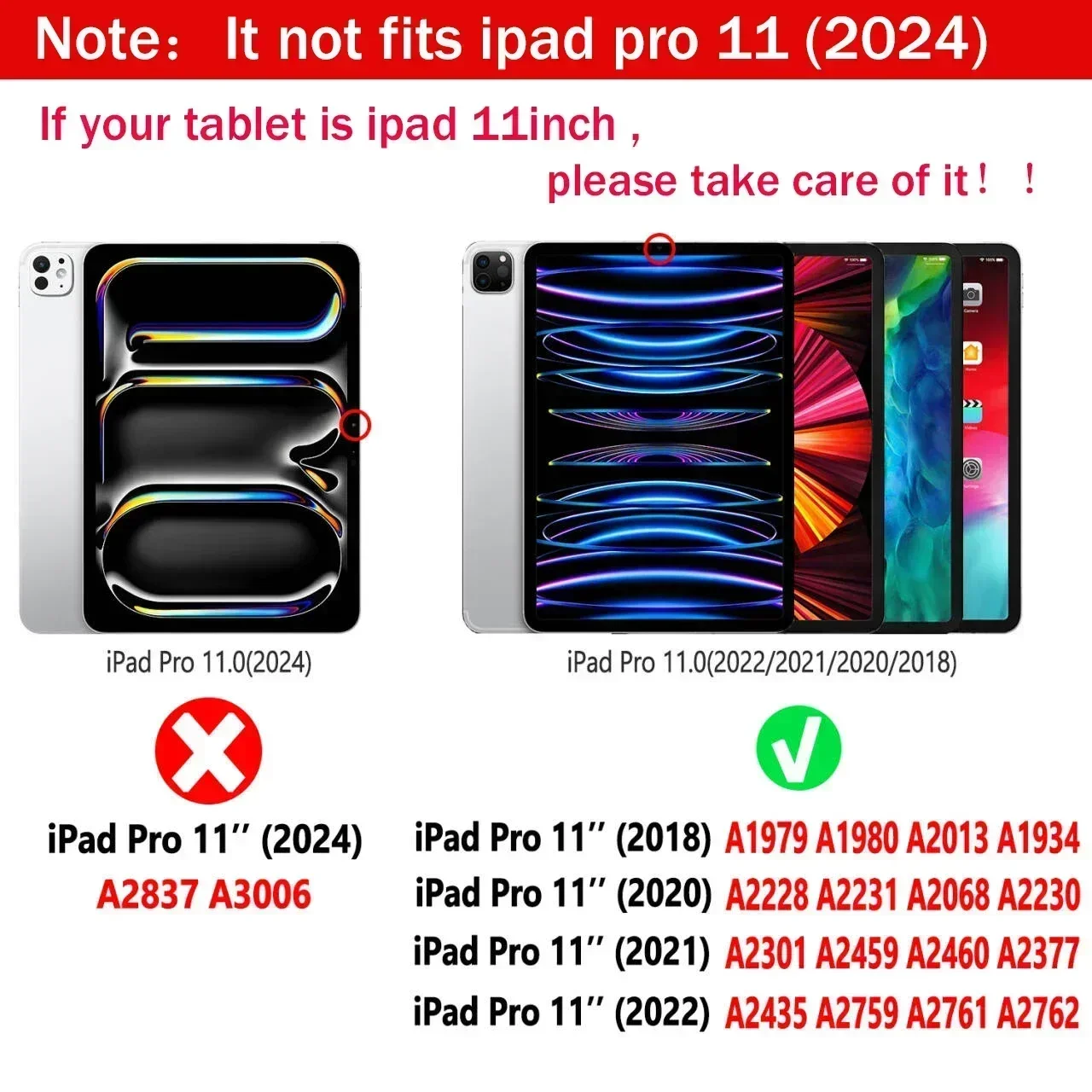 360 Rotate Magic Keyboard Case for For iPad Air11 13 2024 M2,Pro11 12.9 iPad 10.2 7/8/9/10th ,iPad Cover Air4 5 Backlit Keyboard