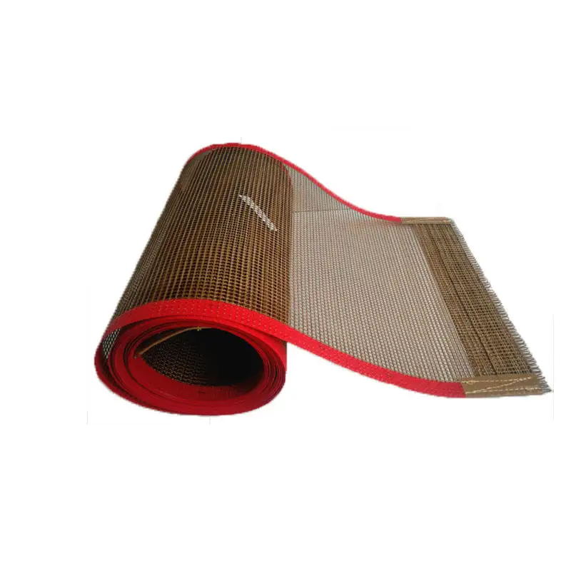 PTFE High Temperature Conveyor Belt Heat Shrinker Curing Machine Mesh Belt Custom size UV curing machine drying line