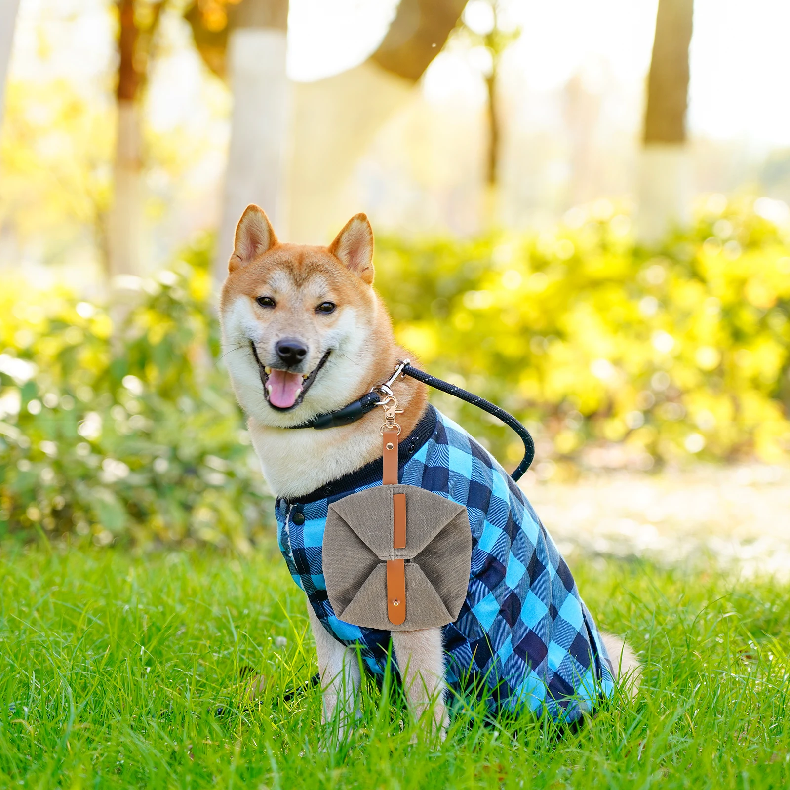 

Portable Travel Folding Feeder Canvas Dish Water Food Storage For Small Dogs Cats Outdoor Use Waterproof Pet Dog Folding
