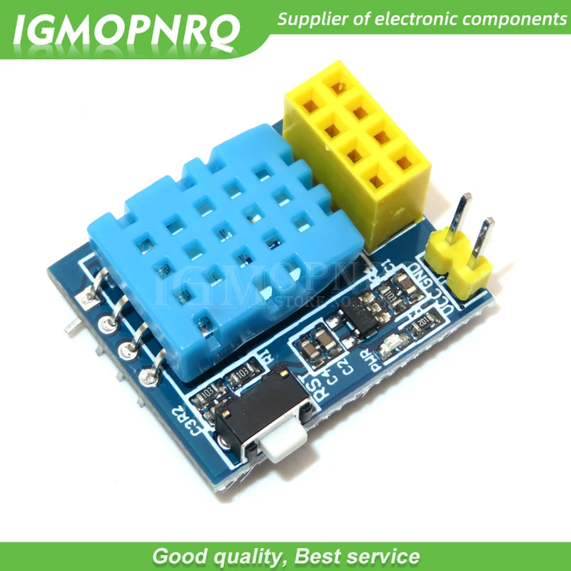 1PCS ESP8266 ESP-01 ESP-01S DHT11 Temperature and Humidity WiFi Node Module Board