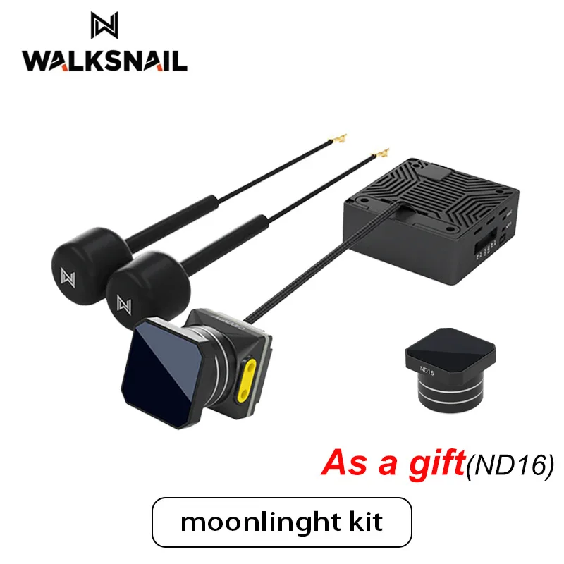 Walksnail AVATAR Moonlight KIT CADDXFPV HD VTX Built-in EIS Gyroflow FOV 160° For FPV Drone