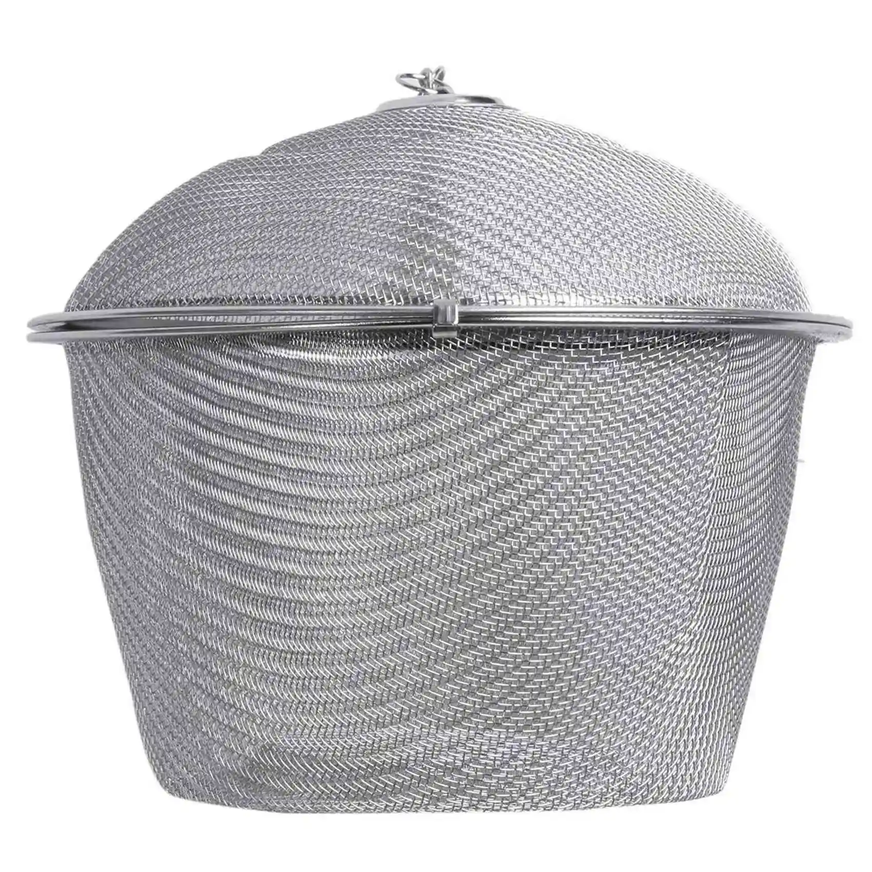 3X Extra Large Stainless Steel Twist Lock Mesh Tea Ball Tea Infuser With Hook Chain