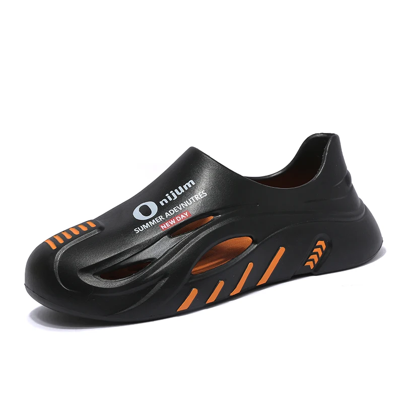 

Мужские и женские сандалии-шлепанцы в уличном стиле, с одним ремешком, на толстой подошве из ЭВА, с противоскользящей текстурой, повседневные уличные тапочки