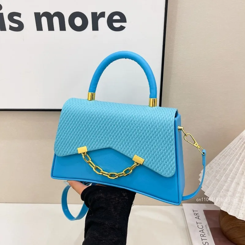 

New Women's Crossbody Bag Fashionable High Quality Women's Handbag Premium Solid Color Commuter Versatile Shopping Storage Bag