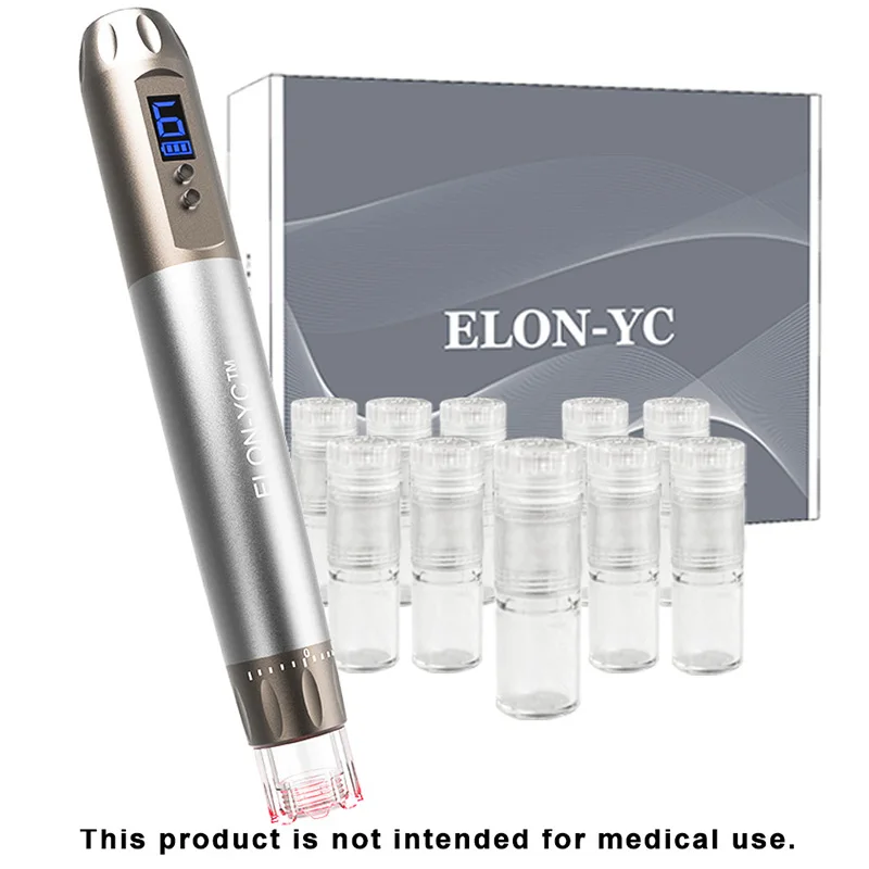 nouveau-dr-dermapen-h6-elon-yc-serie-hydra-stylo-dermique-electrique-sans-fil-avec-10-cartouches-debit-de-liquide-reglable