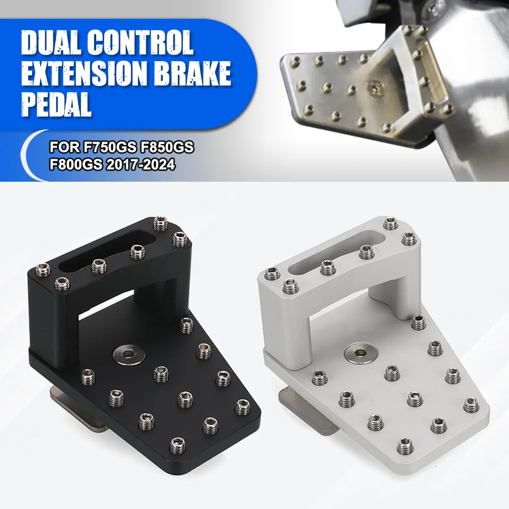 

DualControl Brake Lever Tip System Pedal Enlarger Riser For BMW F750GS F850GS F800GS 2017-2018-2019-2020-2021-2022-2023-2024