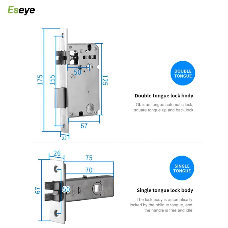 Groothandel Hoge Kwaliteit Hot Selling Smart Rfid Kaart Home Deur Lock Elektrische Smart Lock Turkije Vingerafdruk Lock