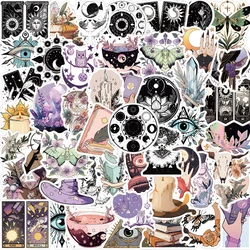 10/30/50PCS Magic Witch Crystal Cartoon Stickers Goth Aesthetic Decals DIY Skateboard Laptop Motorcycle Cool Sticker Kids Toys