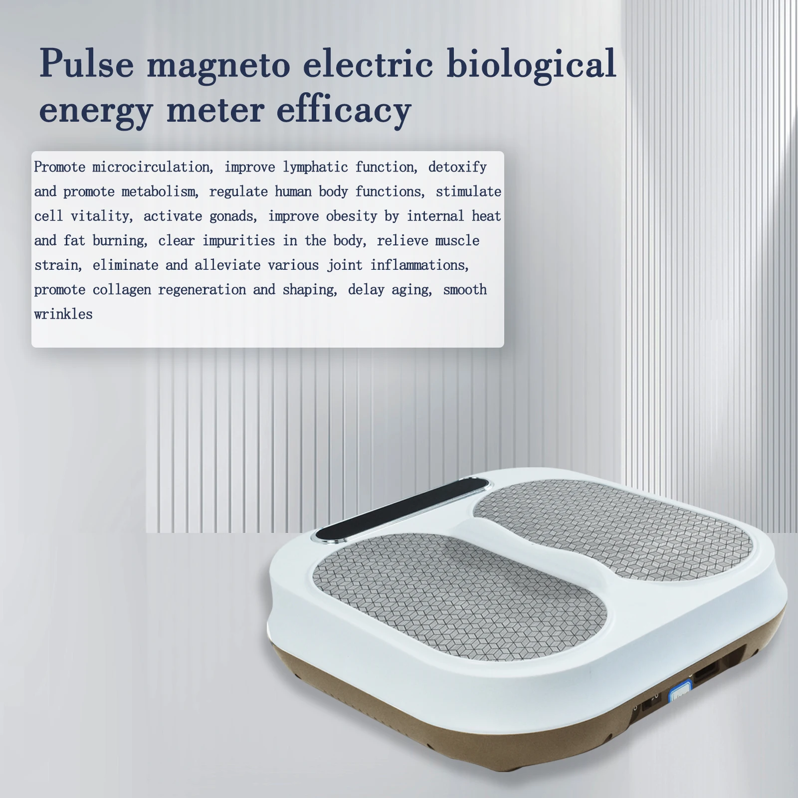 Megameter Hyperthermia Terahertz Tera - P99 Blood Circulation Instrument Meridian Dredging Foot Massage Machine For Pain Relief - Image 5