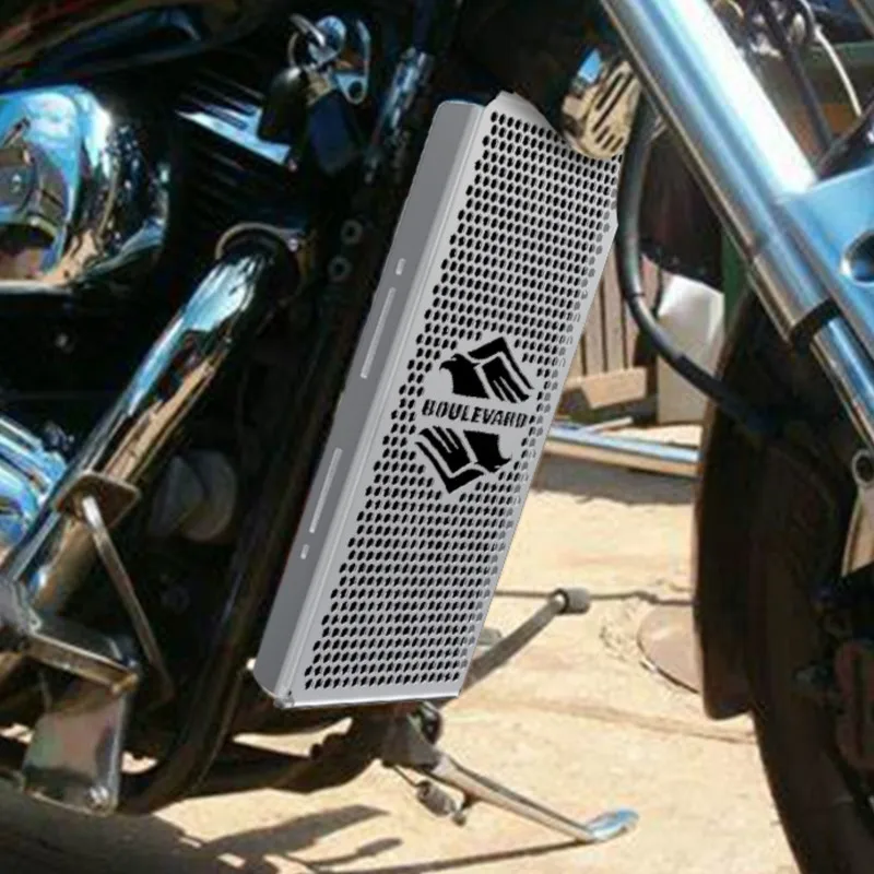 

CNC Radiator Grille Grill Guard Cover Protector For Suzuki VL800 INTRUDER VOLUSIA M800 C800 / VZ800 BOULEVARD C50 M50 2005-2024