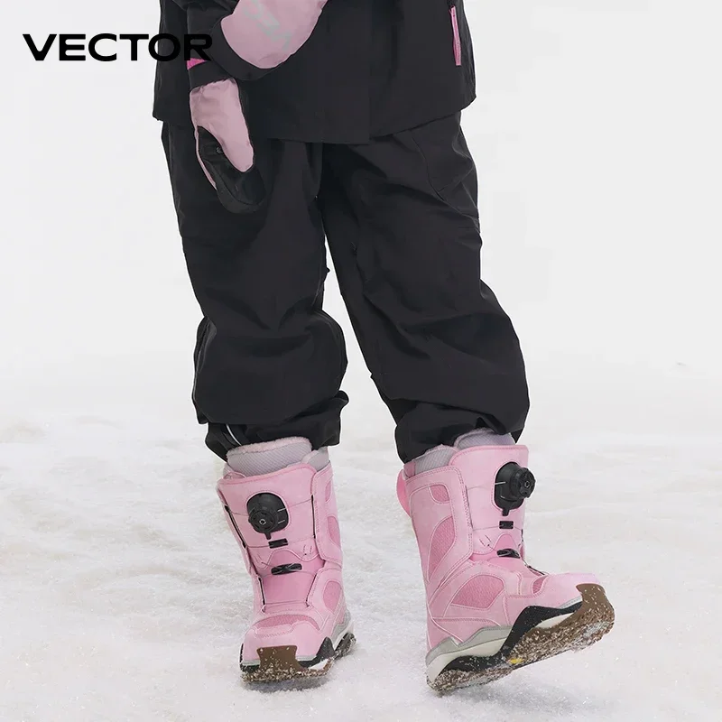 

VECTOR Brand Winter Ski Pants Women Outdoor High Quality Windproof Waterproof Warm Snow Trousers Winter Ski Snowboarding Pants