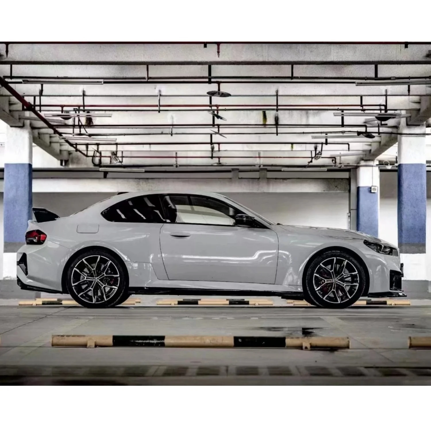 For High Quality Car Body Dry Carbon Tool Bumper Front Lip Diffuser Package Suitable For Bmw M2 G87 Sq Carbon Fiber Body Kit
