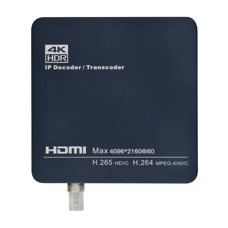 

H.265/h.264 Ip Decoder 4k Uhd Audio Bidirection Transmission /vga Video Decoder