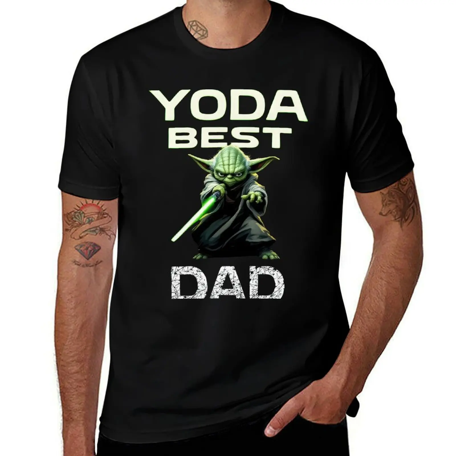 

YODA BEST DAD T-Shirt designer shirts anime figures affliction shirts tees anime shirts men