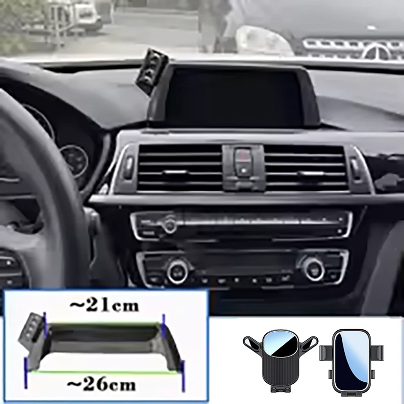 

Mobile Phone Holder for BMW 3 Series 2012~2019 6.5" Screen Stand Support GPS Bracket Gravity Navigation Car Mount Accessories