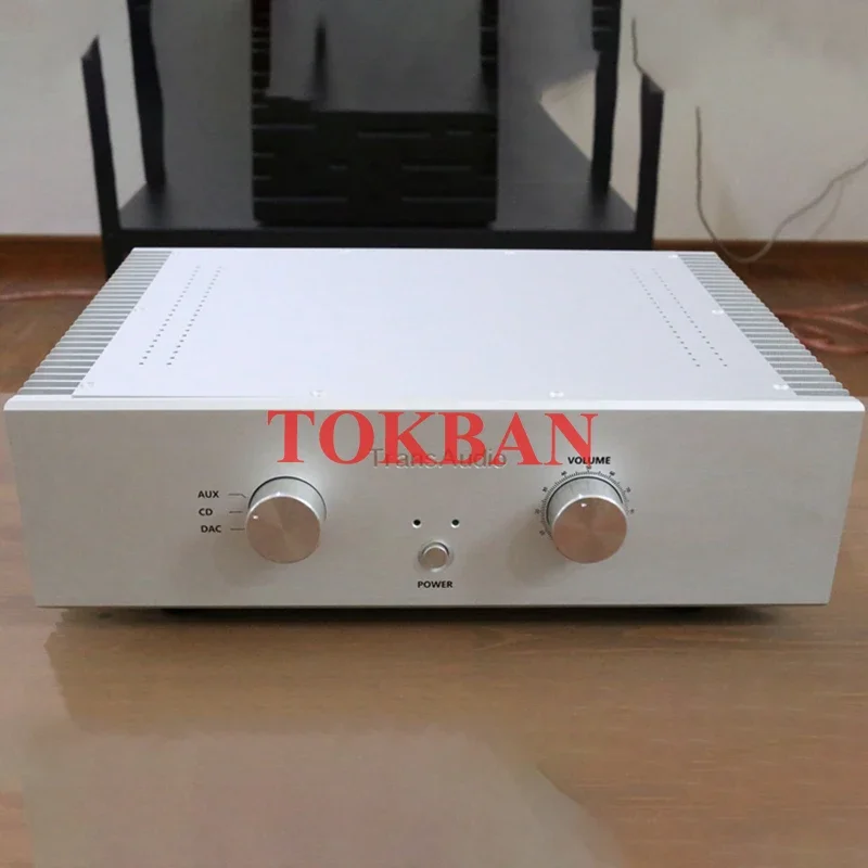 Tokban T5.2 &A5.2 Power Amplifier 60w*2 120w*2 High Power MBL Preamp OPA828 Class AB Amp HIFI Amplifier Audio