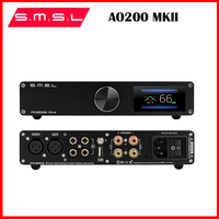 SMSL AO200 MKII HIFI Digital AMP MA5332MS Chip High Power Stereo Amplifier XLR/RCA/USB/Bluetooth 5.0 Balanced Input SDB Sound