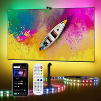Immersion Tv Led Backlight 5V Usb Rgbic Ambilight For Tv 5M 3.8M App Control Led For Smart Tv Television Synchronized Strip Tape