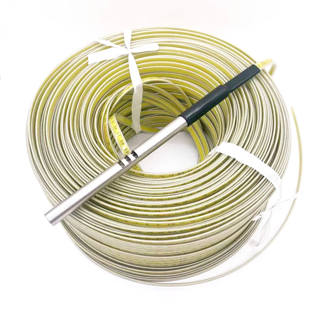 200 Meters Well Depth Measurement PU PE Steel Ruler Cable Tape With Sensor for Water Level Meter for Borehole