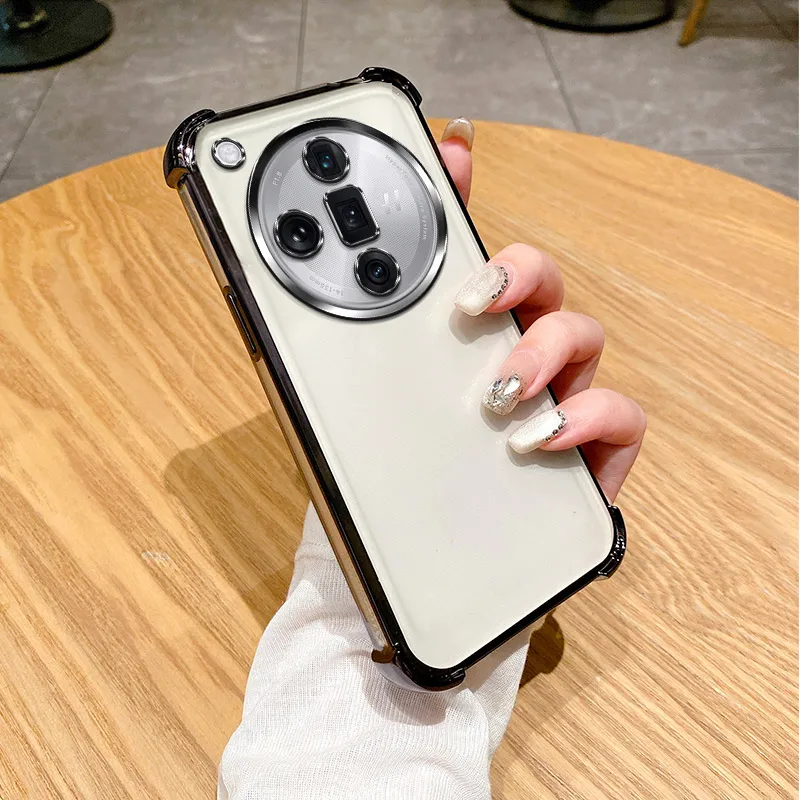 ل ممن لهم البحث X7 الترا حافظة ممن لهم FindX7 غطاء PHY120 PHZ110 جراب هاتف لينة الوفير للصدمات غطاء وقائي واضح بالكهرباء