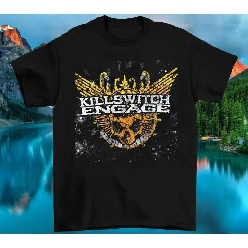 Killswitch Engage Band Short Sleeve Cotton Black S-4XL Unisex Shirt